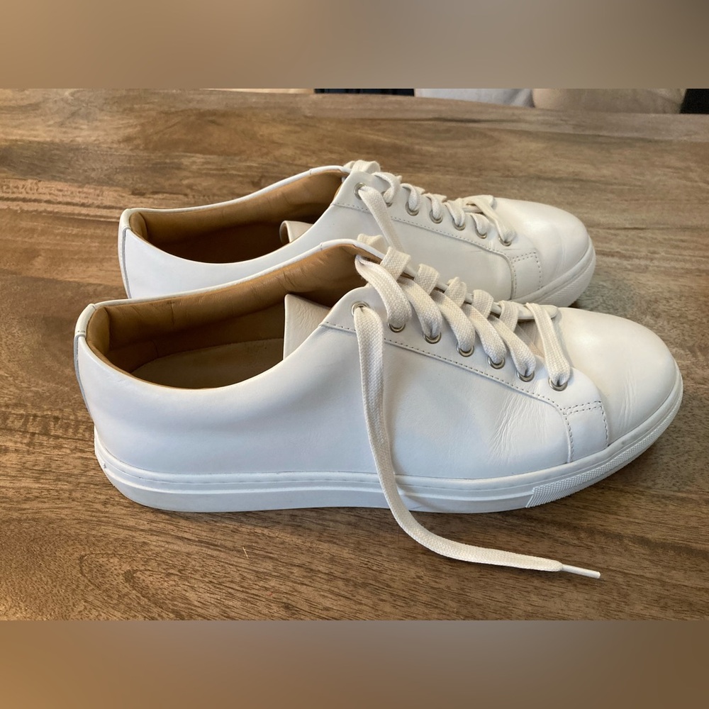 Men’s Thursday Everyday Sneakers, White, Size 10 Wide (EE)